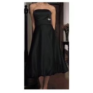 NWT $189+ Value, Bill Levkoff Black Cocktail, Holiday, Wedding Dress